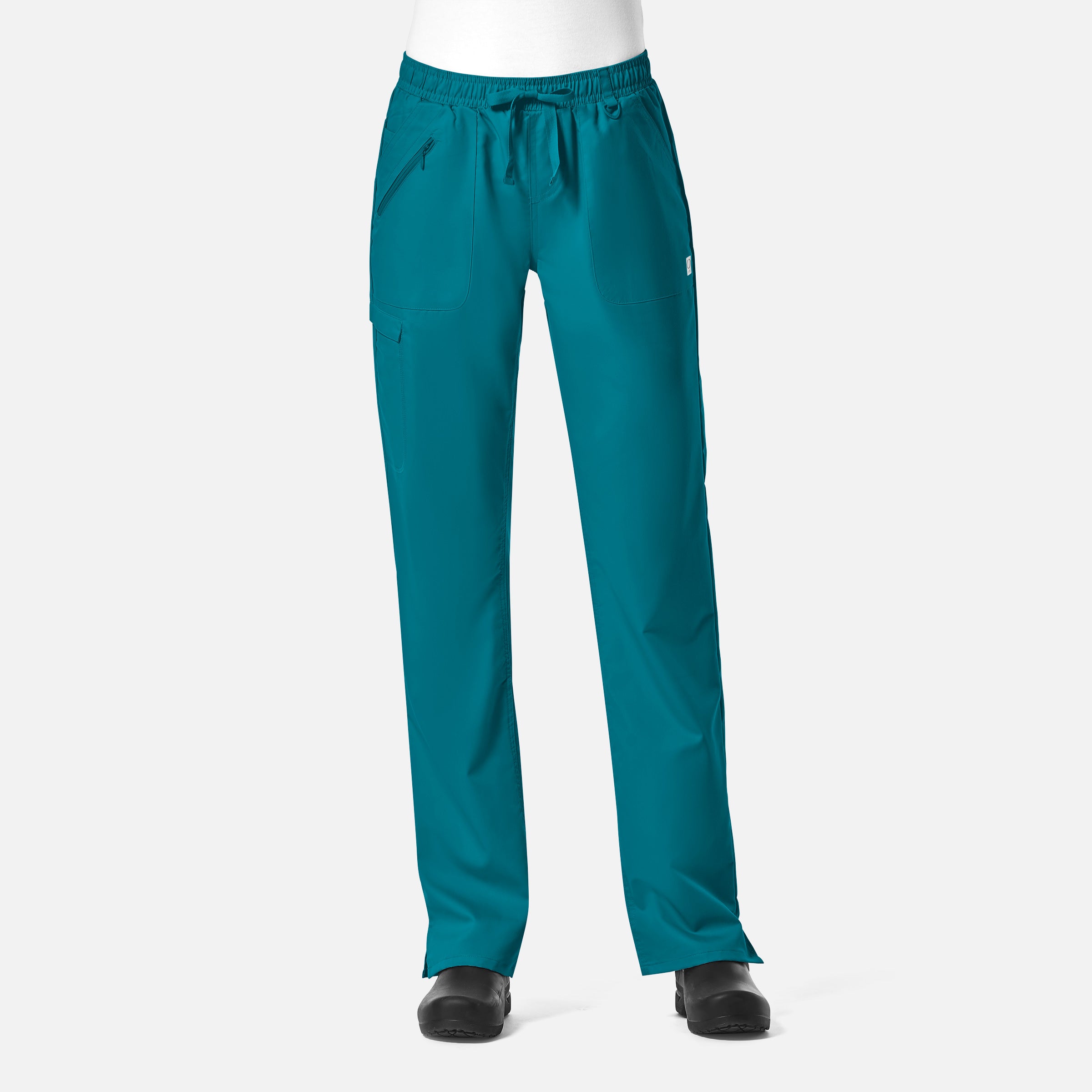 Maevn EON 7308 Women’s Full Elastic Zipper Pocket Cargo Pant