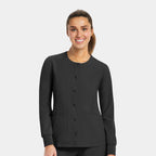 Maevn Matrix Impulse 7510 Women’s Round Neck Snap Button Jacket