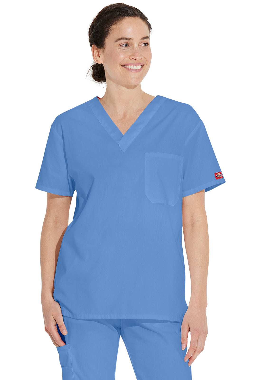 Dickies EDS Signature Unisex 83706 Unisex Tuckable V-Neck Top