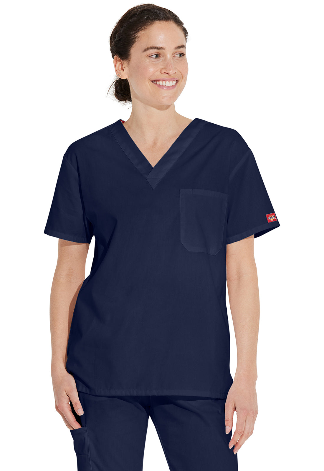 Dickies EDS Signature Unisex 83706 Unisex Tuckable V-Neck Top