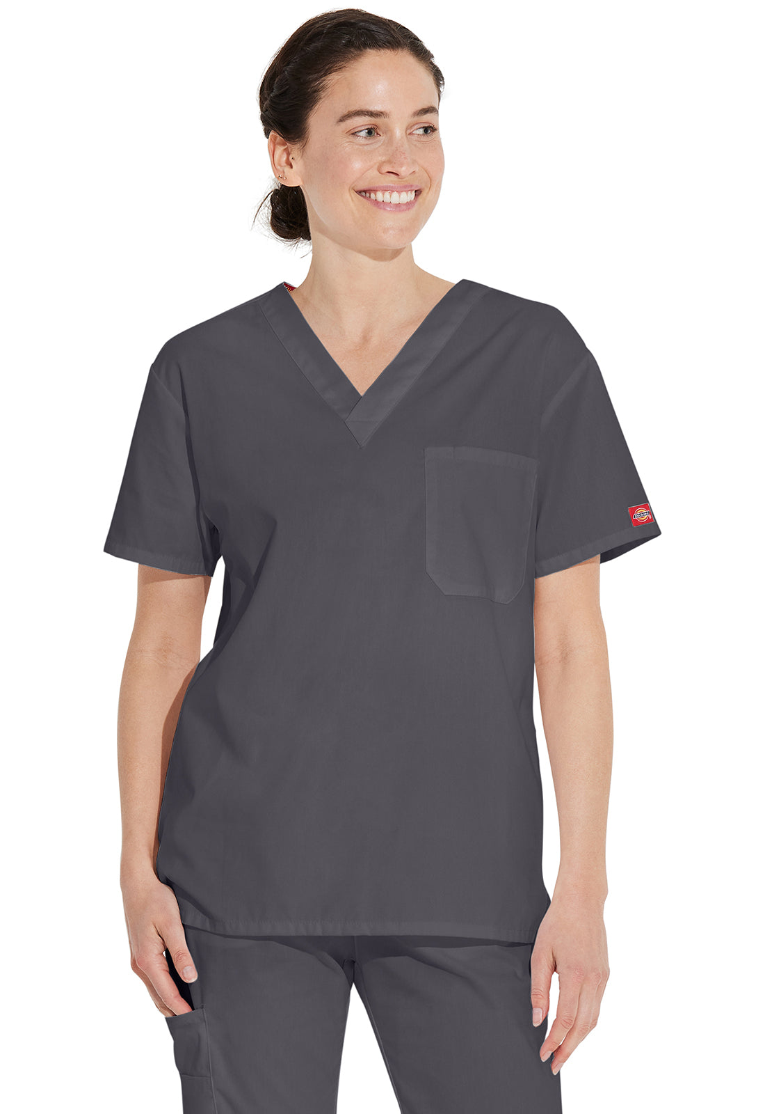 Dickies EDS Signature Unisex 83706 Unisex Tuckable V-Neck Top