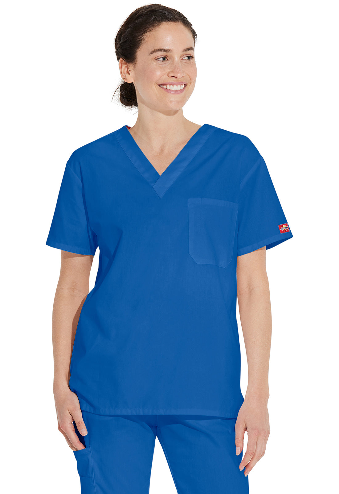 Dickies EDS Signature Unisex 83706 Unisex Tuckable V-Neck Top