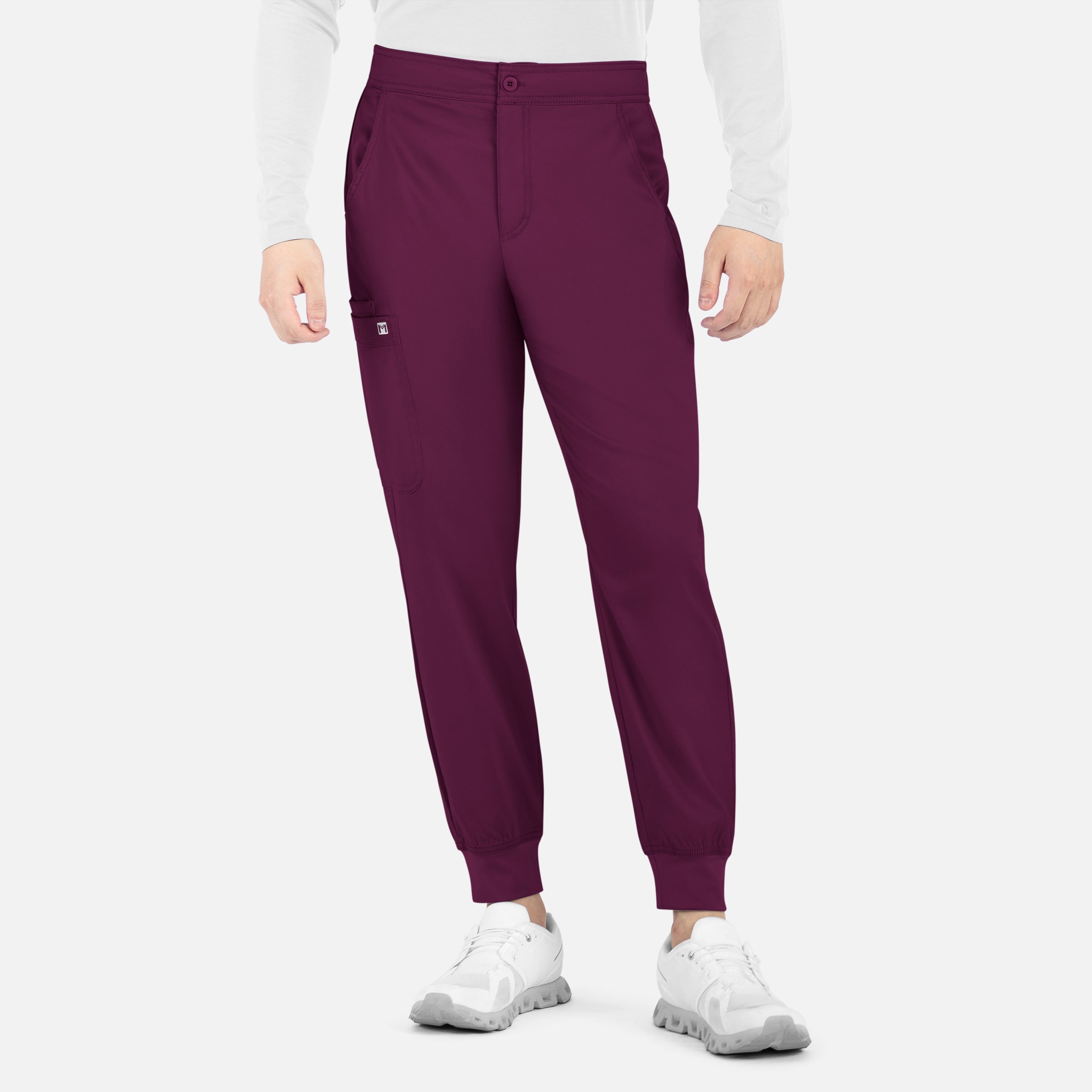 Maevn Matrix Mens 8501 Men’s Half Elastic Waistband Jogger
