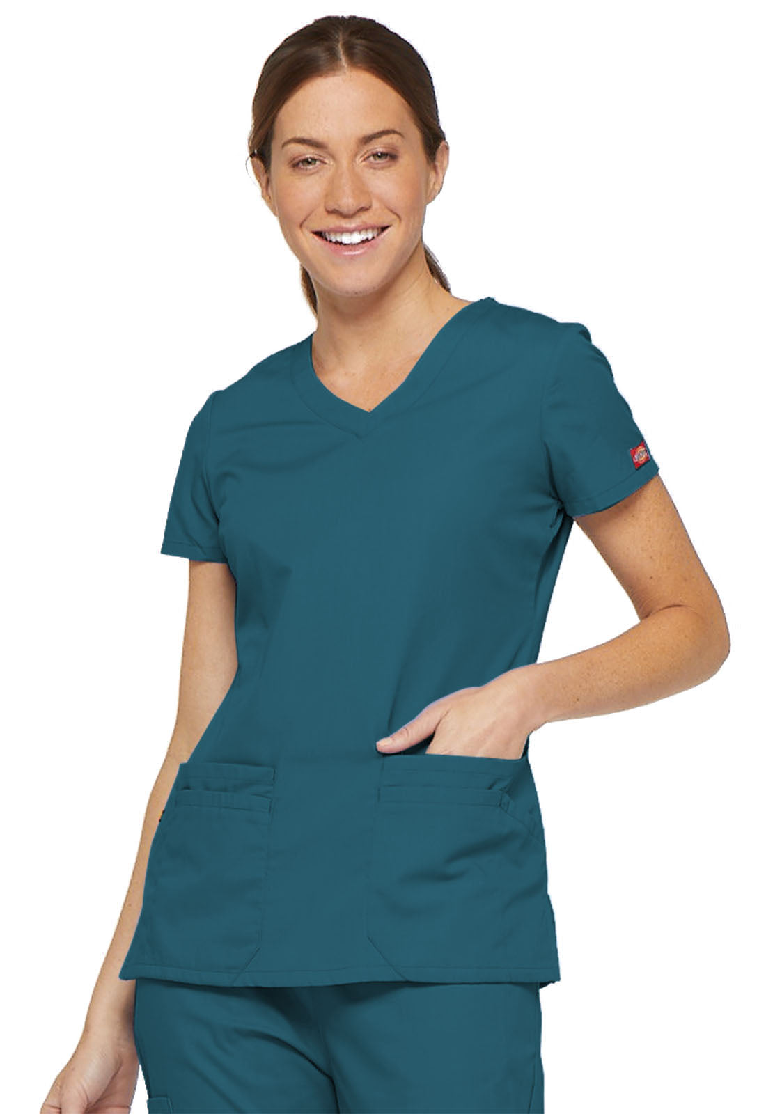 Dickies EDS Signature Women's 85906 V-Neck Top