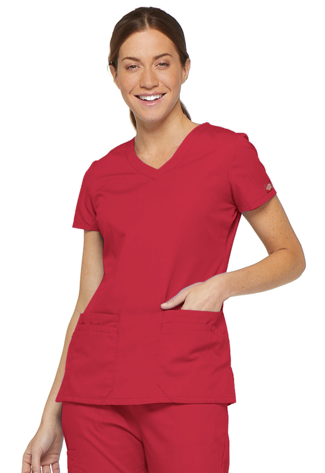 Dickies EDS Signature Women's 85906 V-Neck Top