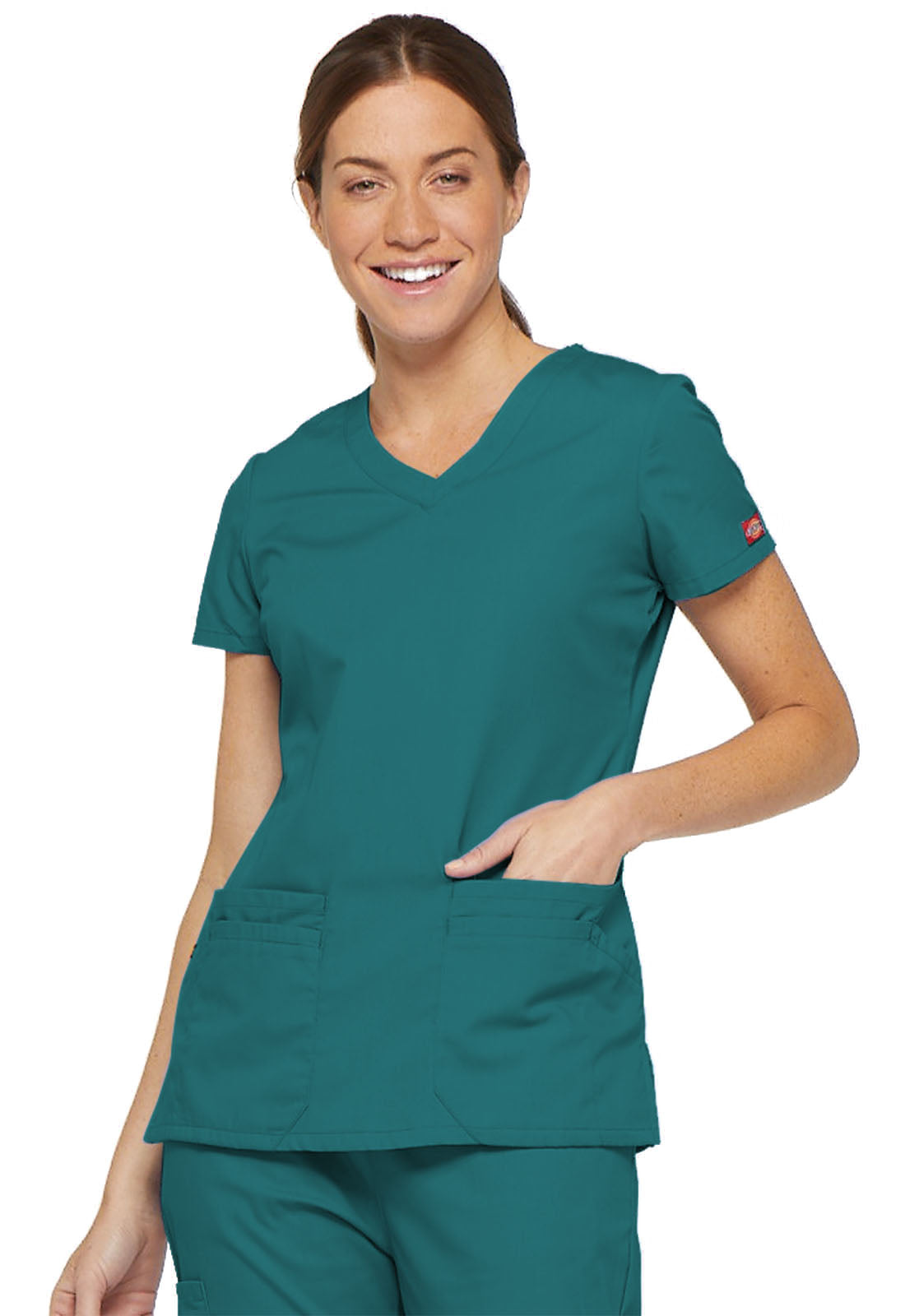 Dickies EDS Signature Women's 85906 V-Neck Top