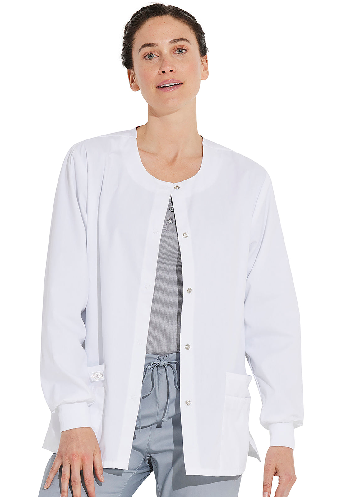 Dickies EDS Signature Women's 86306 Snap Front Warm-Up Jacket