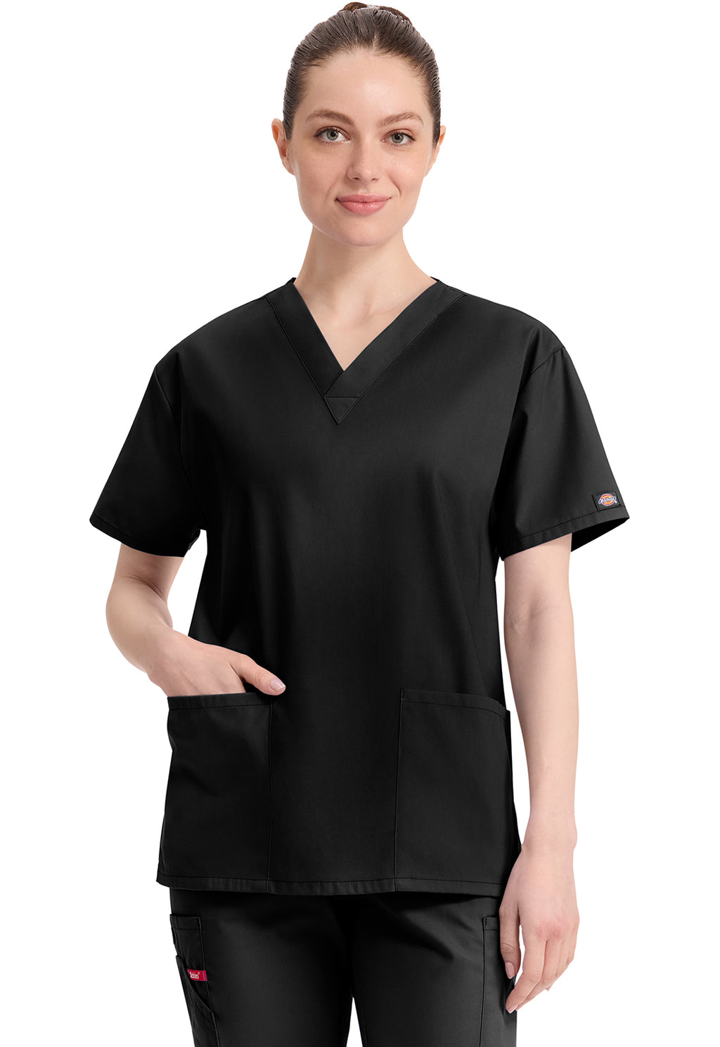 Dickies EDS Signature Women's 86706 V-Neck Top