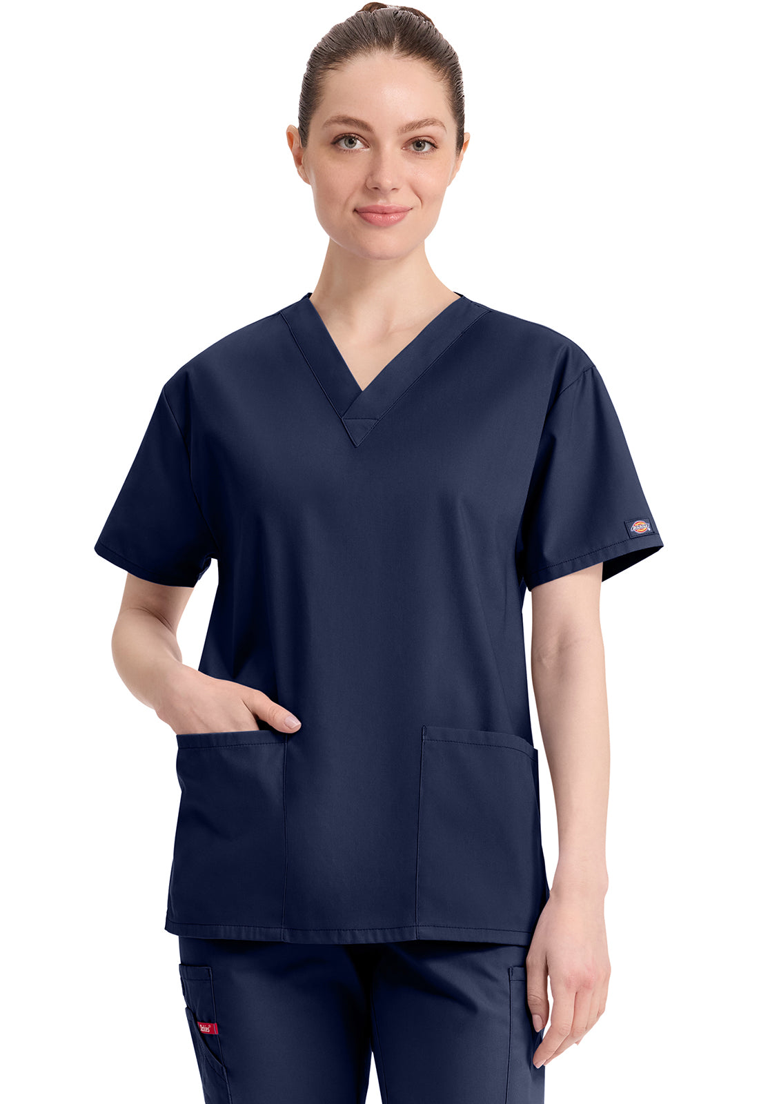 Dickies EDS Signature Women's 86706 V-Neck Top