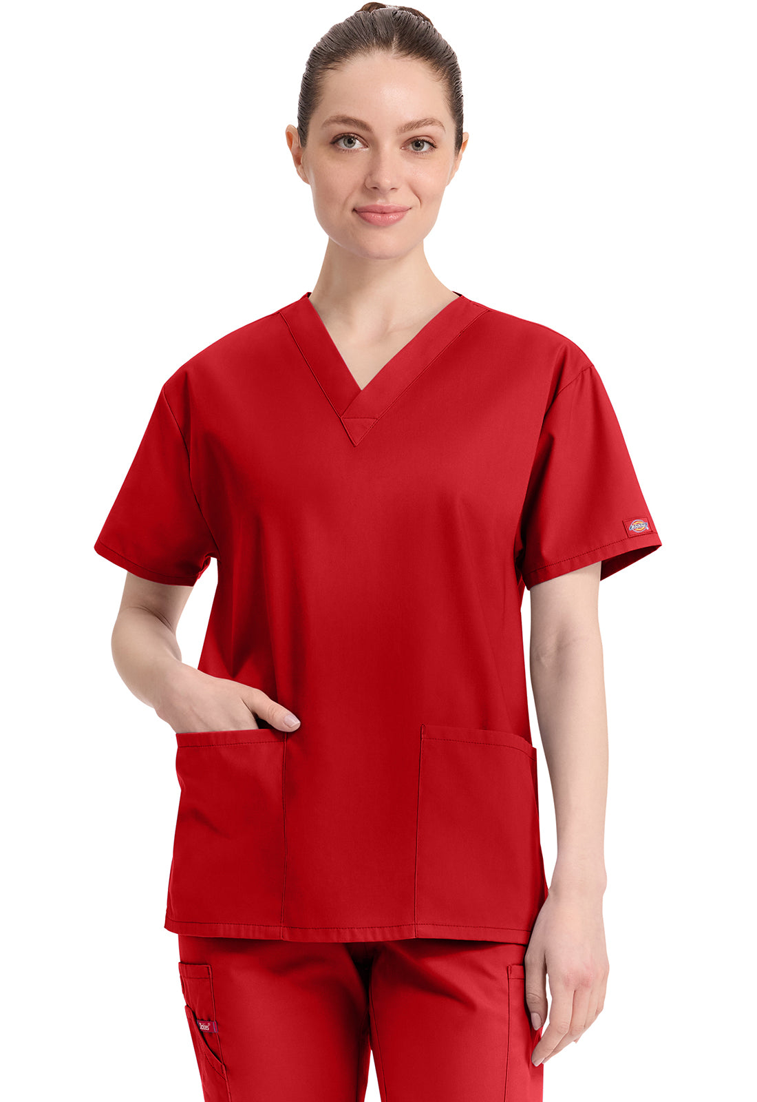 Dickies EDS Signature Women's 86706 V-Neck Top