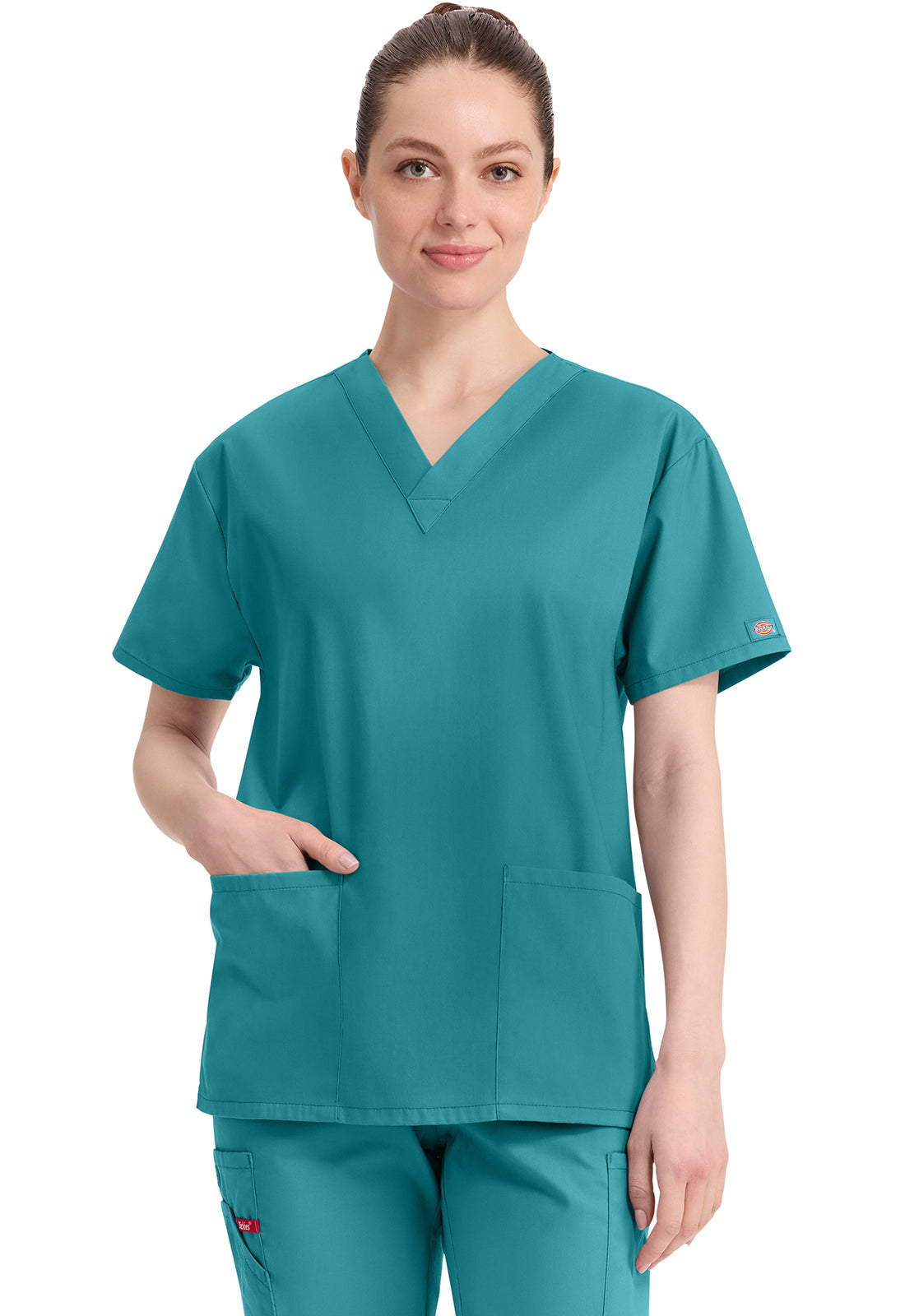 Dickies EDS Signature Women's 86706 V-Neck Top