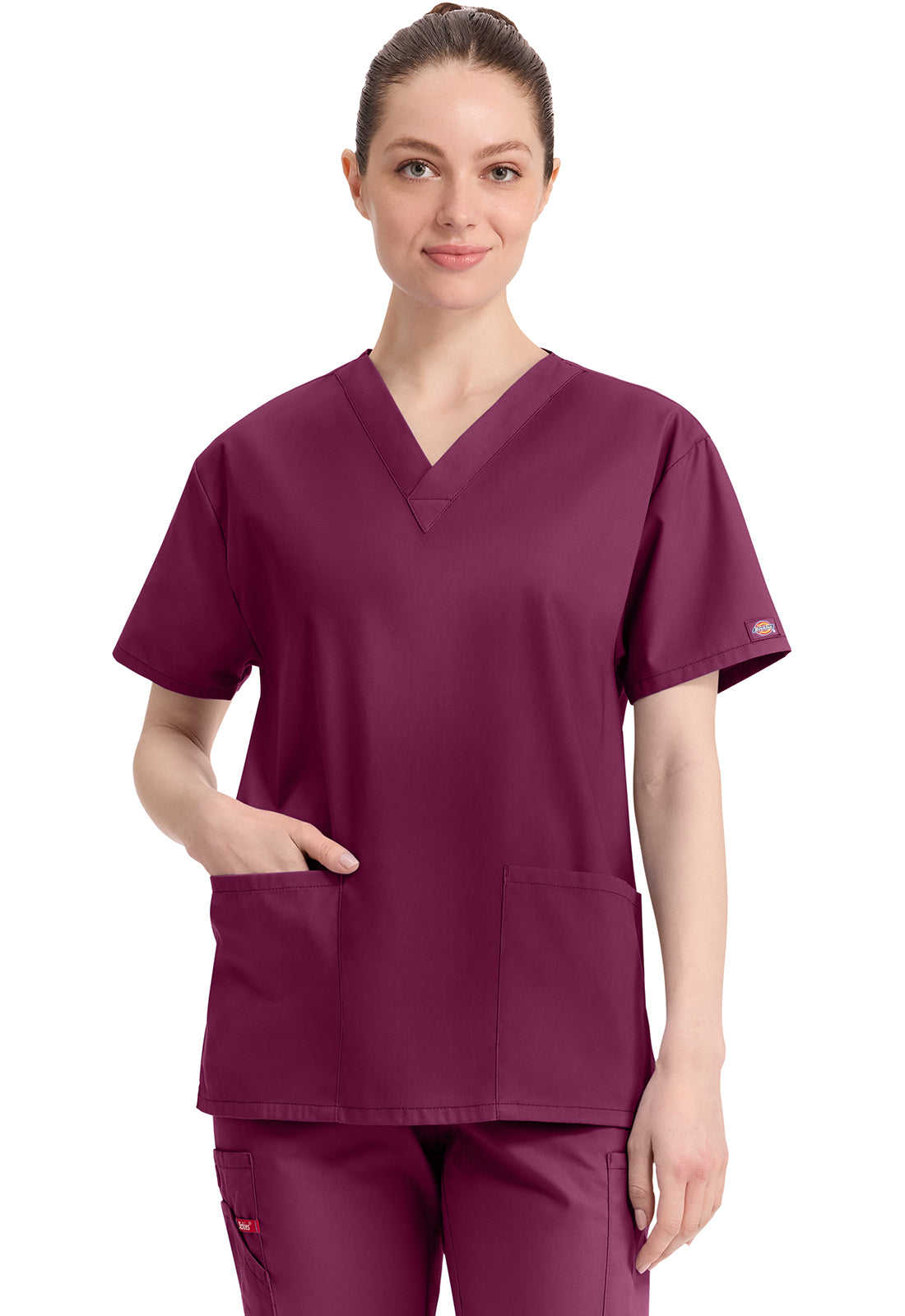 Dickies EDS Signature Women's 86706 V-Neck Top