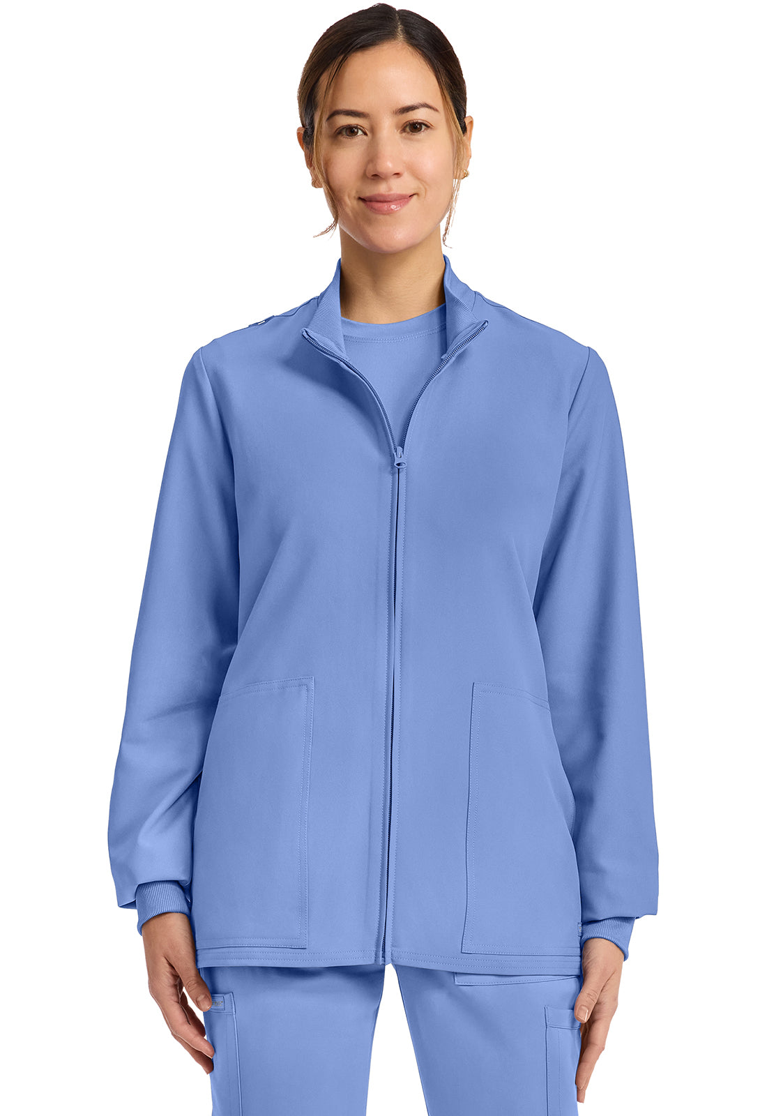 Cherokee WW Originals Ultra Women's CK00013A Zip Up Scrub Jacket