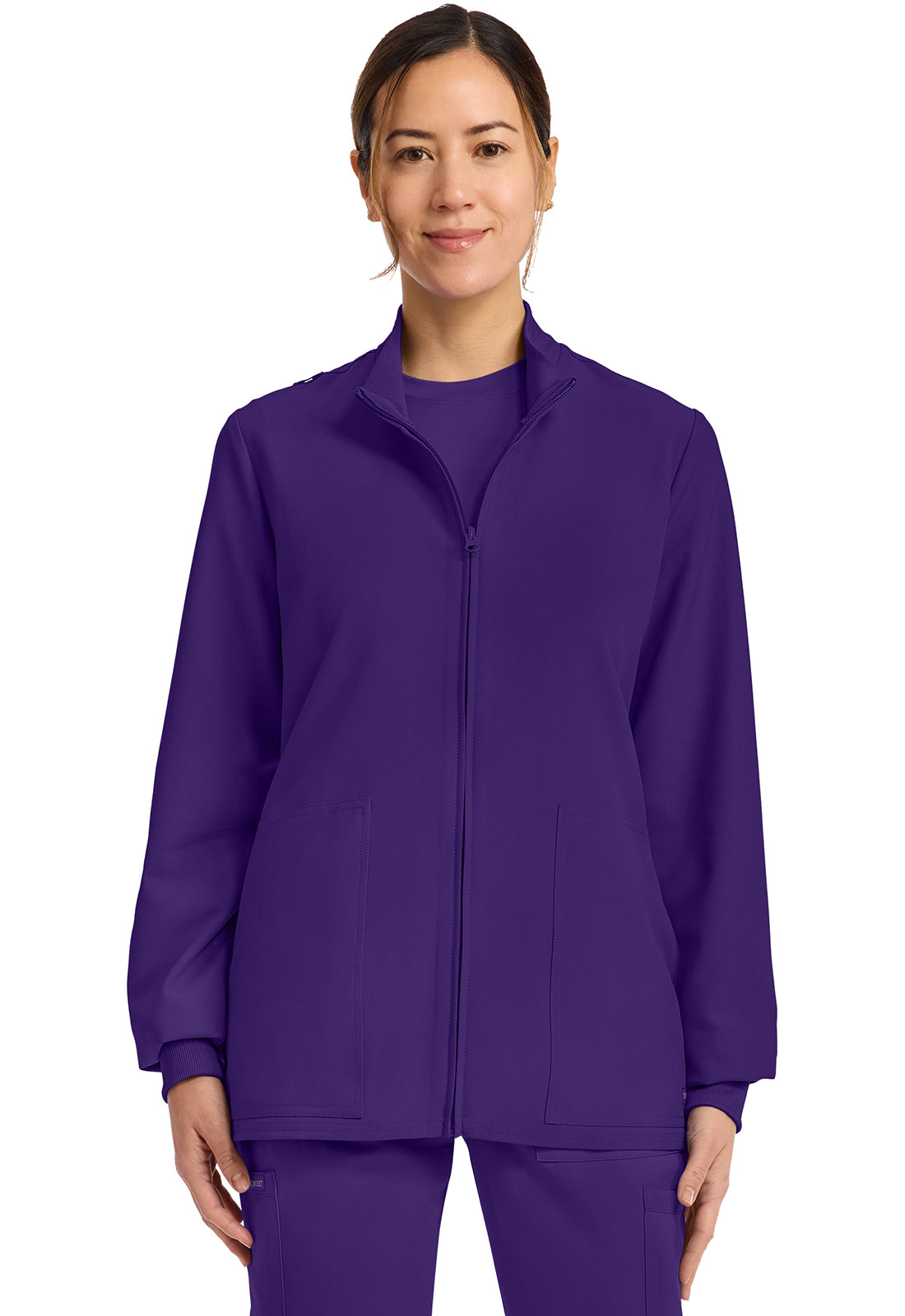 Cherokee WW Originals Ultra Women's CK00013A Zip Up Scrub Jacket