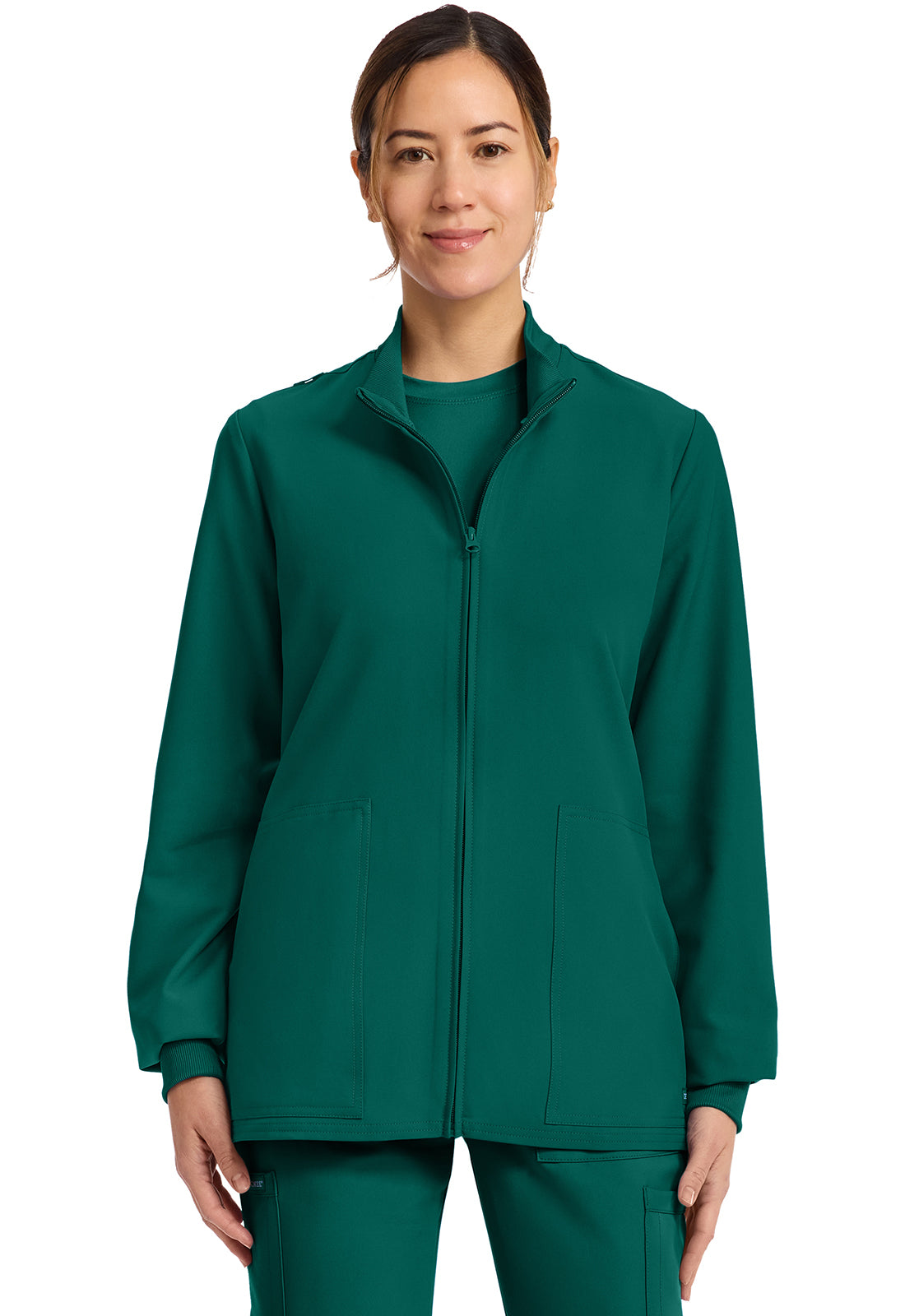 Cherokee WW Originals Ultra Women's CK00013A Zip Up Scrub Jacket