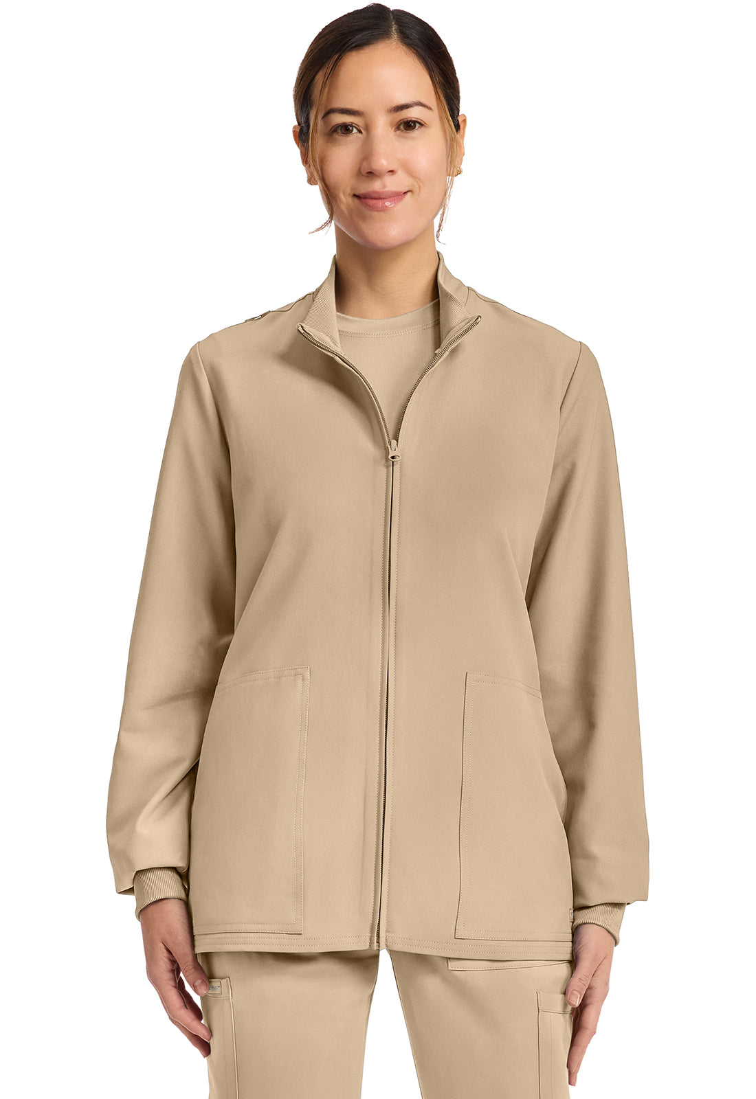 Cherokee WW Originals Ultra Women's CK00013A Zip Up Scrub Jacket