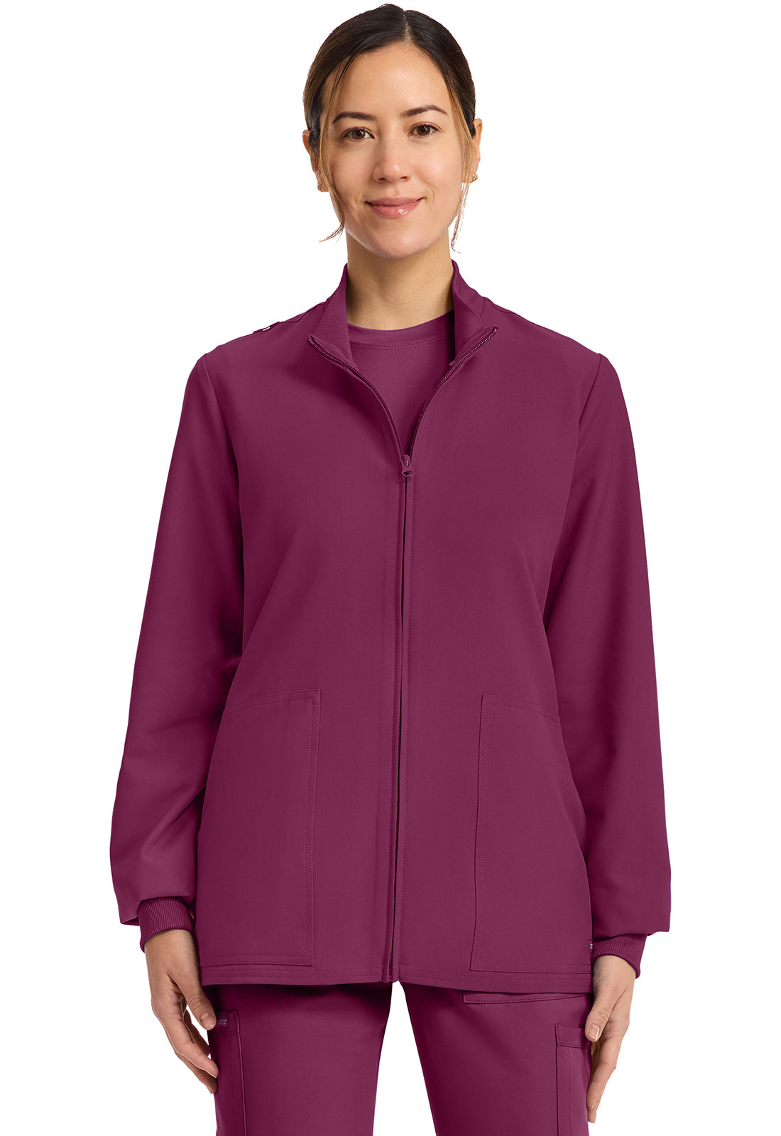 Cherokee WW Originals Ultra Women's CK00013A Zip Up Scrub Jacket