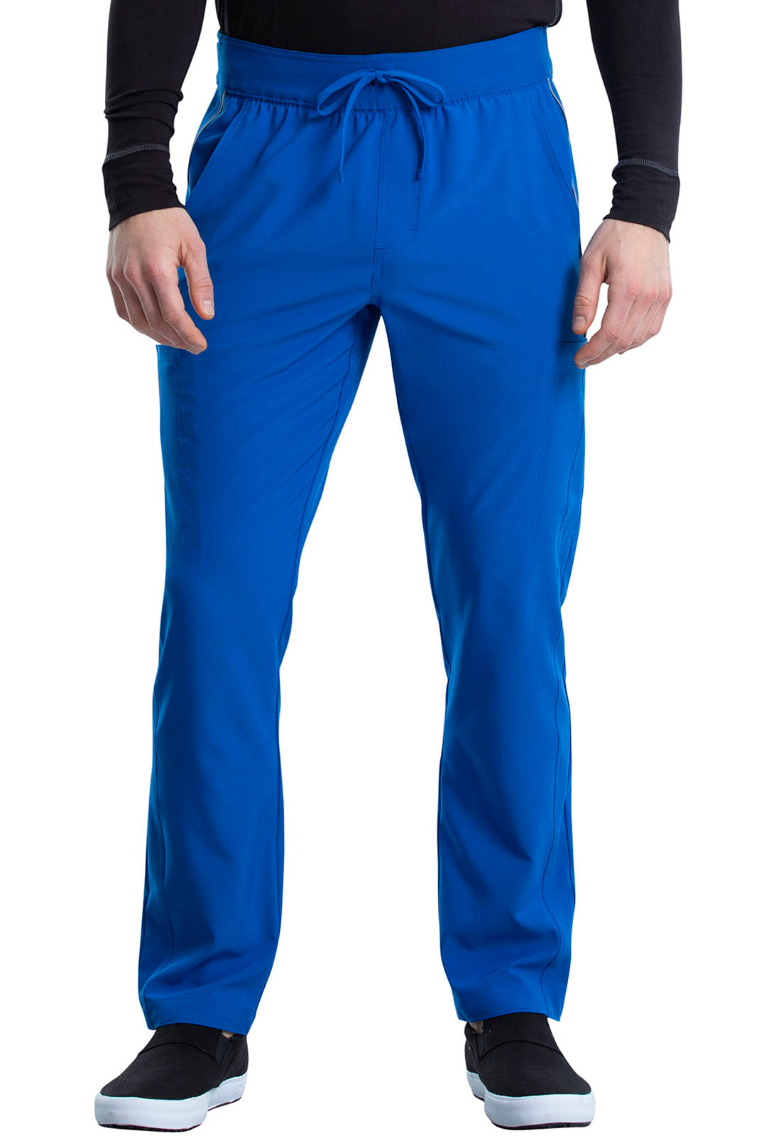 Cherokee iFlex Men's CK006 Men's Tapered Leg Drawstring Cargo Pant
