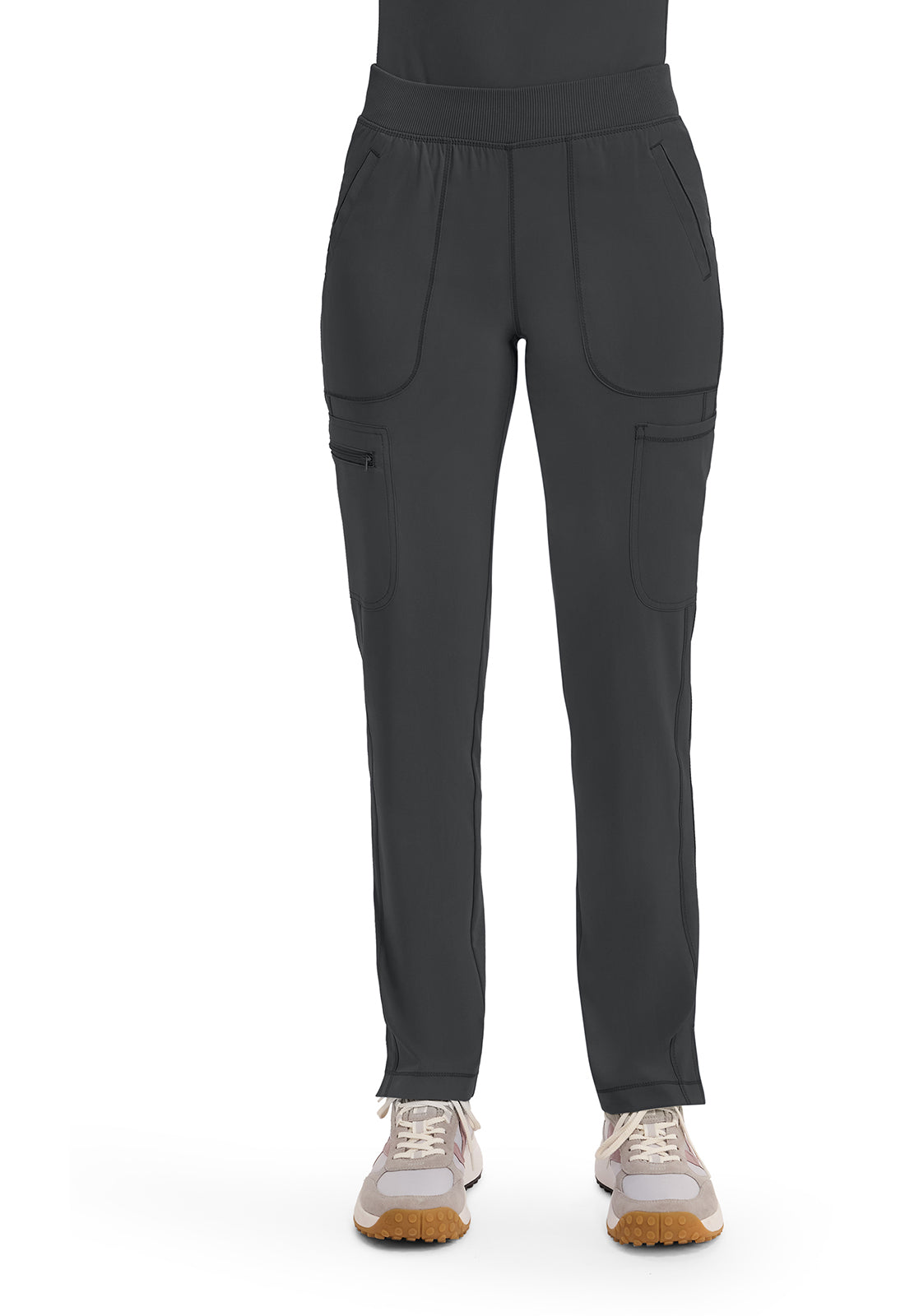Cherokee Infinity Women's CK065A Mid Rise Tapered Leg Pull-on Pant