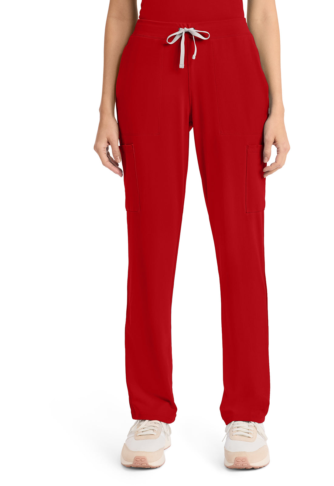 Cherokee Achieve Women's CK096 Women's 5-Pocket Straight Leg Pant