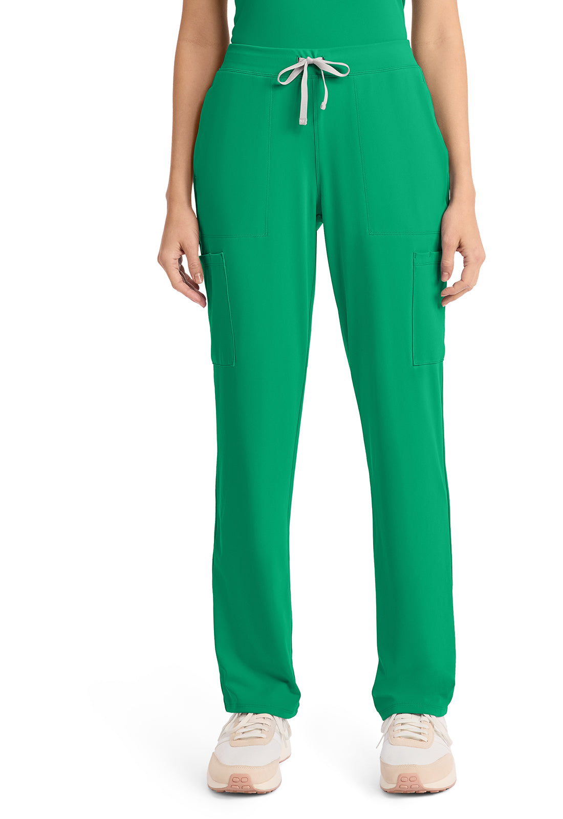 Cherokee Achieve Women's CK096 Women's 5-Pocket Straight Leg Pant