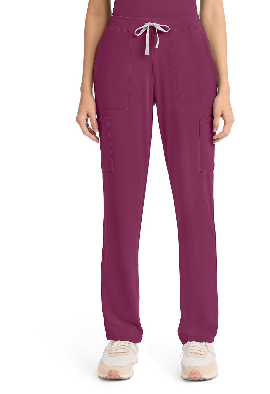 Cherokee Achieve Women's CK096 Women's 5-Pocket Straight Leg Pant