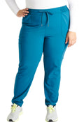 Cherokee Atmos Women's CK138A Mid Rise Pull-on Jogger