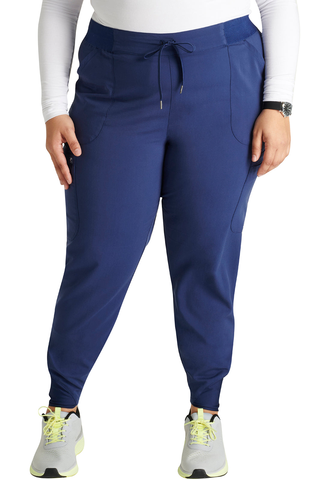 Cherokee Atmos Women's CK138A Mid Rise Pull-on Jogger