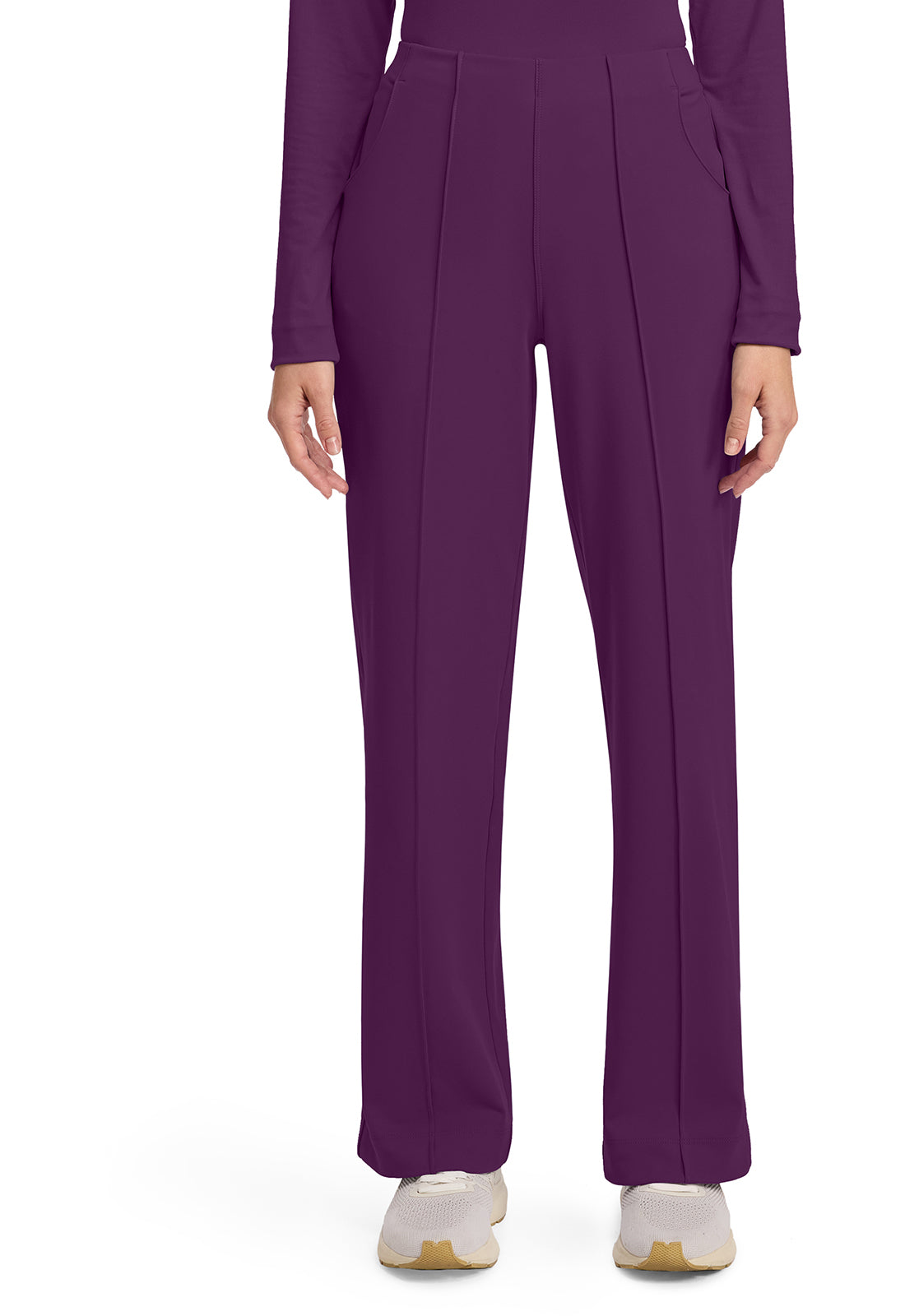 Cherokee Achieve Women's CK162 Women's 3-Pocket Wide Leg Pant