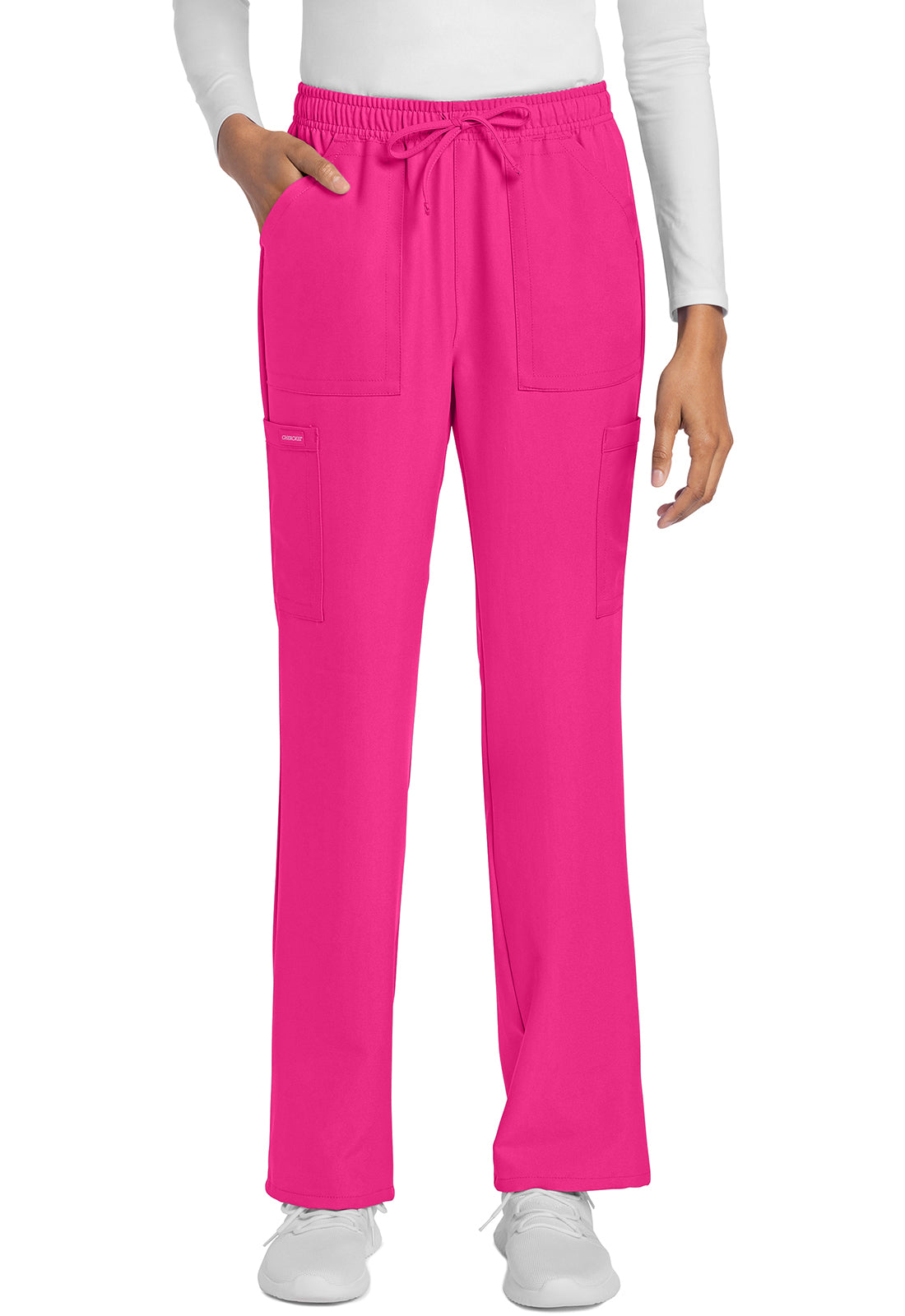 Cherokee WW Originals Ultra Women's CK272A Mid Rise Drawstring Trouser Cargo Pant