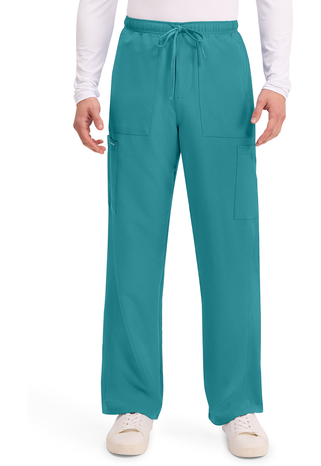 Cherokee WW Originals Ultra Men's CK279A Men's Mid Rise Zip Fly Straight Leg Pant