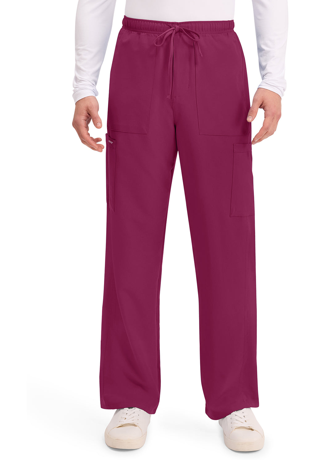 Cherokee WW Originals Ultra Men's CK279A Men's Mid Rise Zip Fly Straight Leg Pant