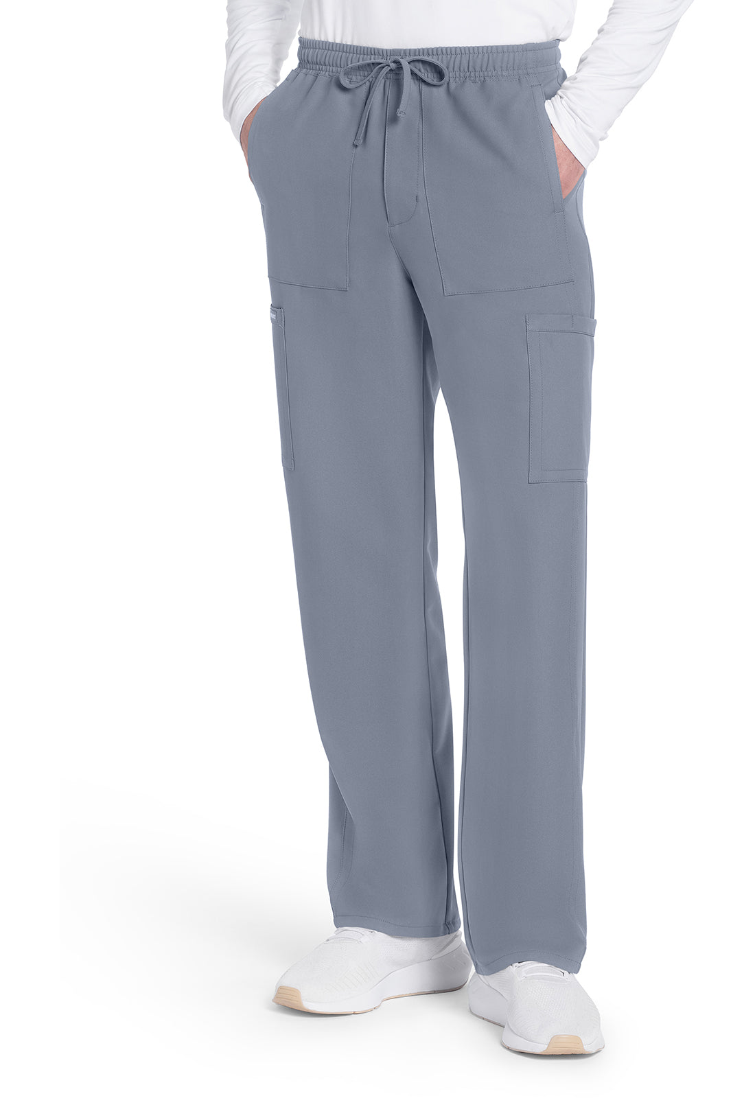 Cherokee WW Originals Ultra Men's CK279A Men's Mid Rise Zip Fly Straight Leg Pant