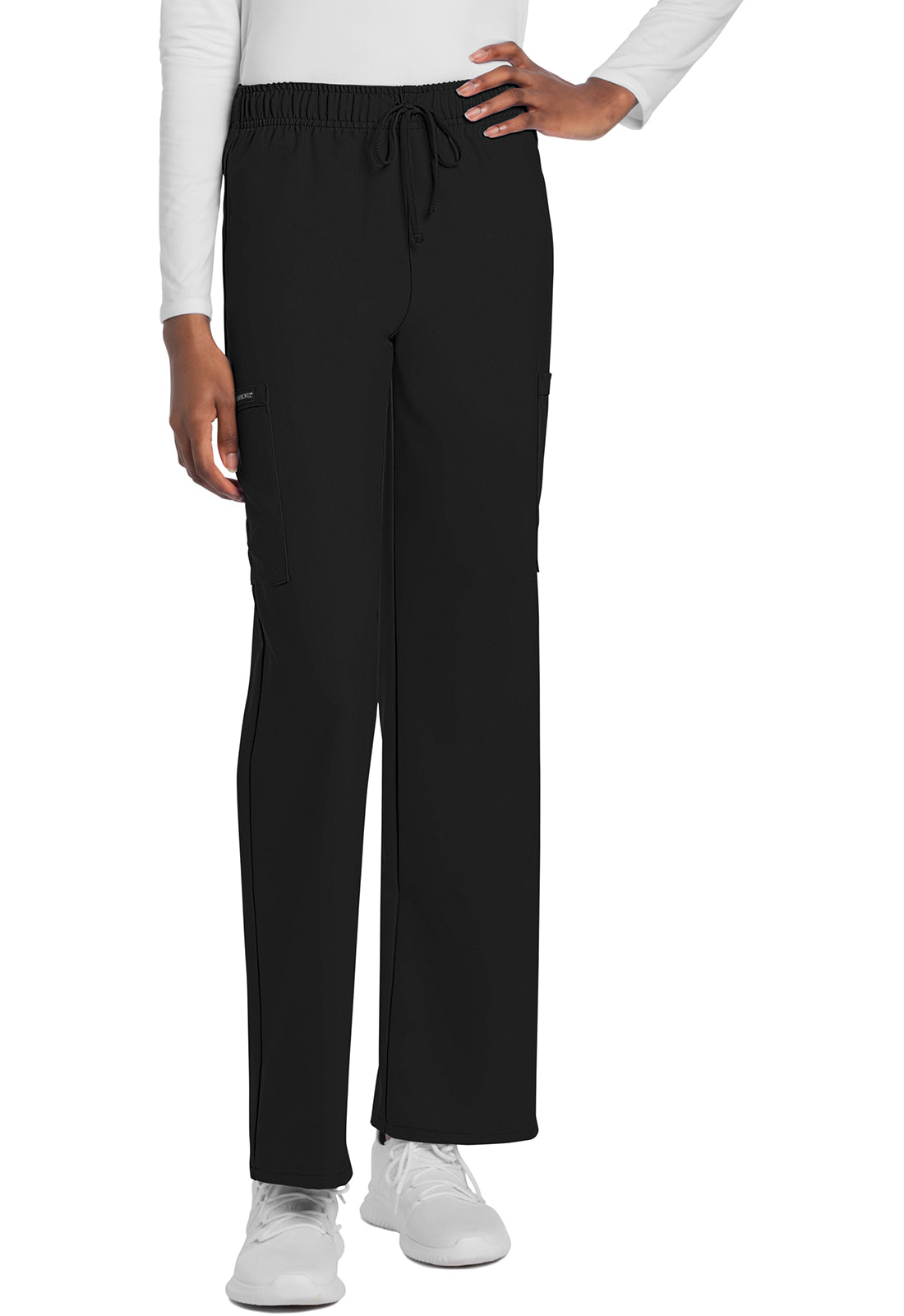Cherokee WW Originals Ultra Unisex CK280A Unisex Mid Rise Drawstring Straight Pant