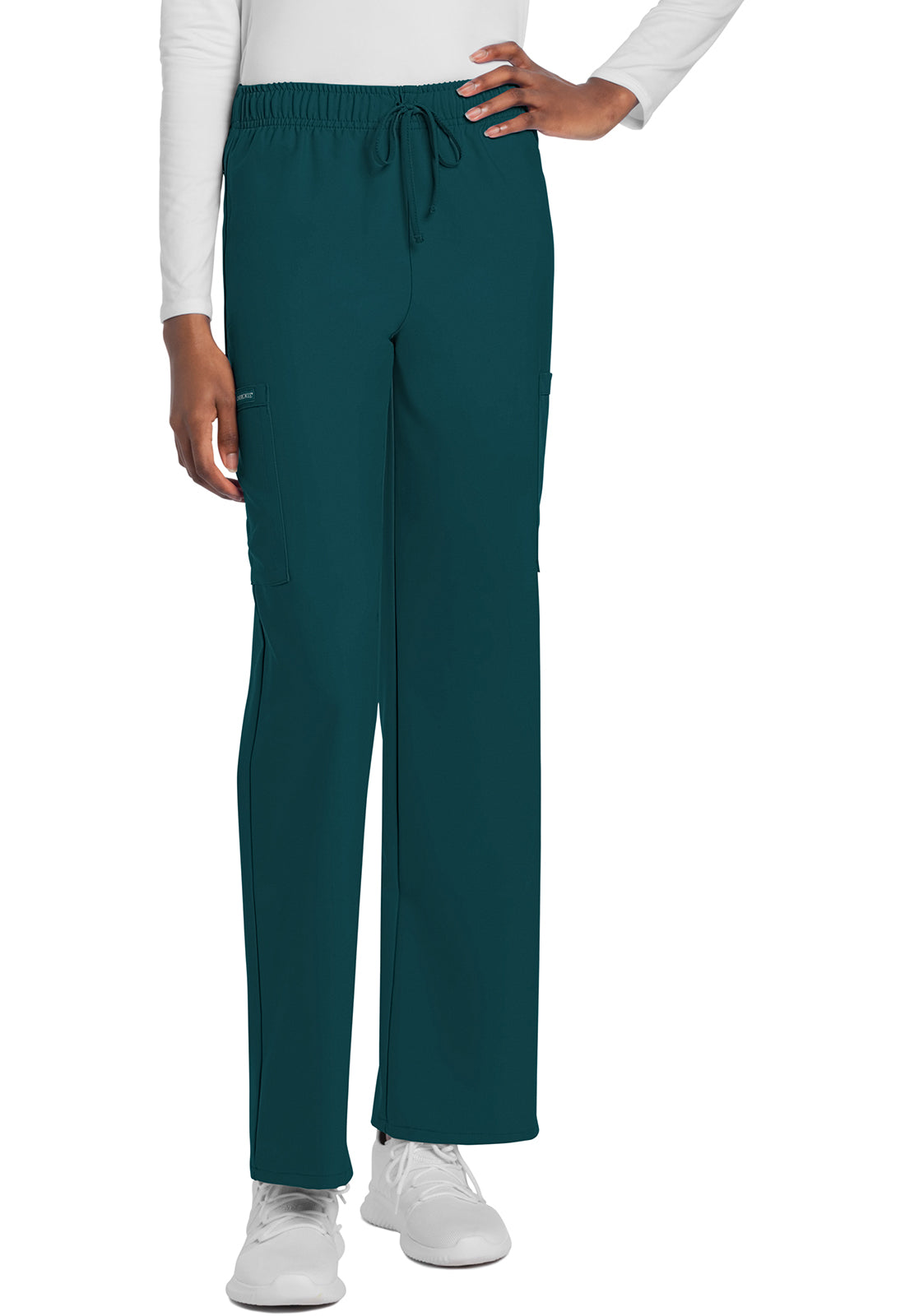 Cherokee WW Originals Ultra Unisex CK280A Unisex Mid Rise Drawstring Straight Pant