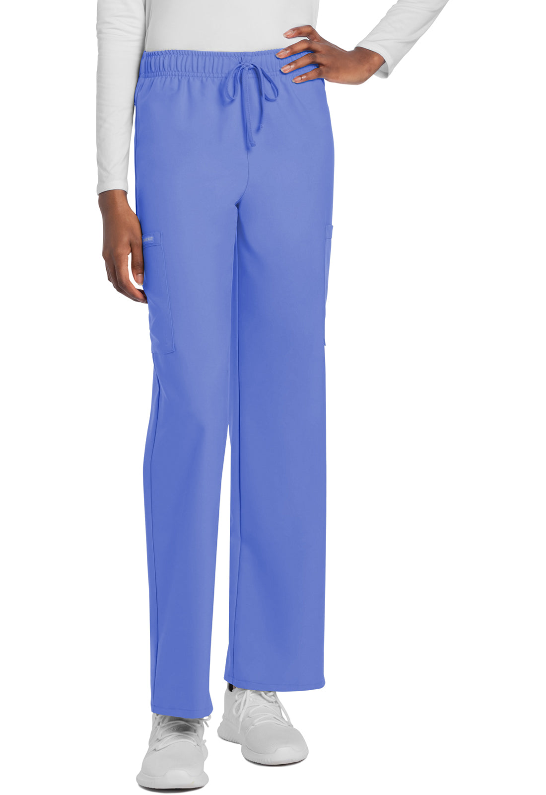 Cherokee WW Originals Ultra Unisex CK280A Unisex Mid Rise Drawstring Straight Pant