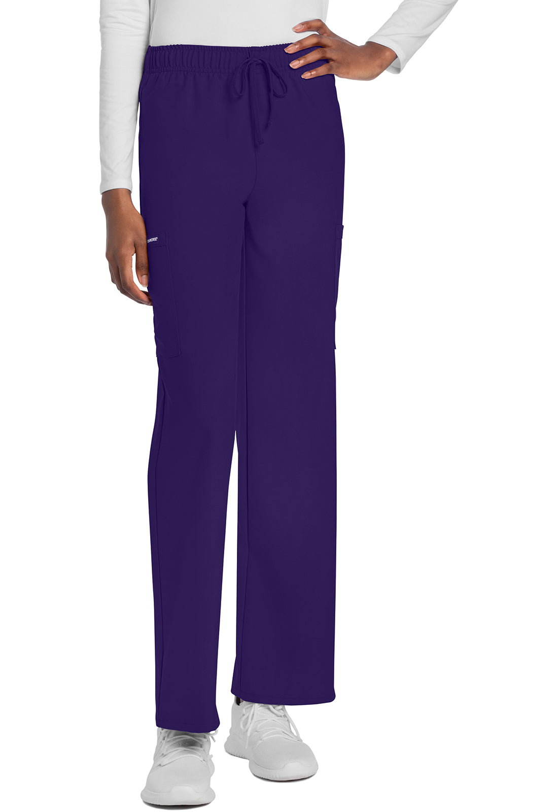 Cherokee WW Originals Ultra Unisex CK280A Unisex Mid Rise Drawstring Straight Pant