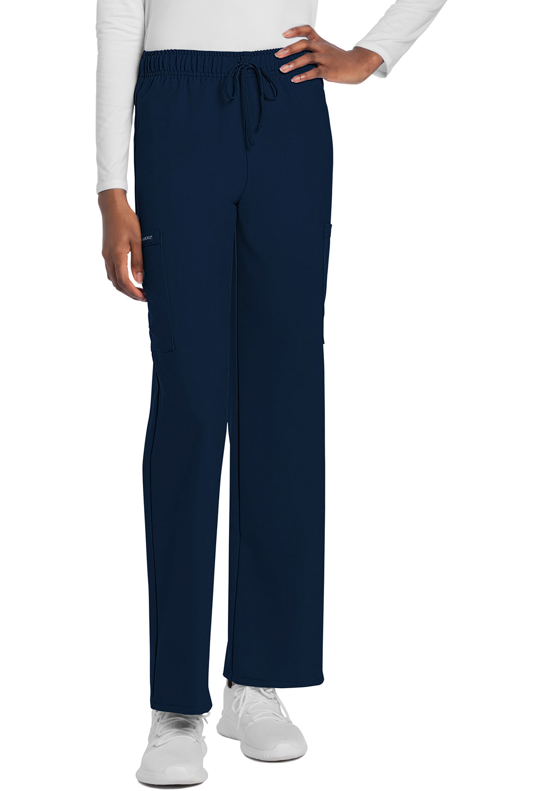 Cherokee WW Originals Ultra Unisex CK280A Unisex Mid Rise Drawstring Straight Pant