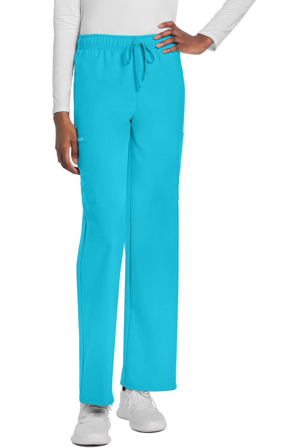 Cherokee WW Originals Ultra Unisex CK280A Unisex Mid Rise Drawstring Straight Pant