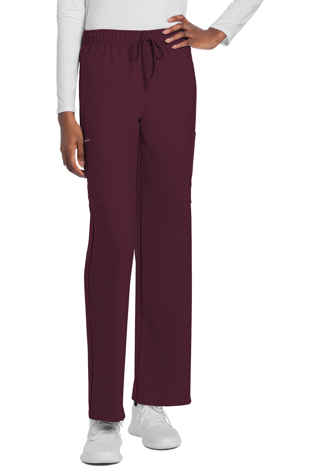 Cherokee WW Originals Ultra Unisex CK280A Unisex Mid Rise Drawstring Straight Pant