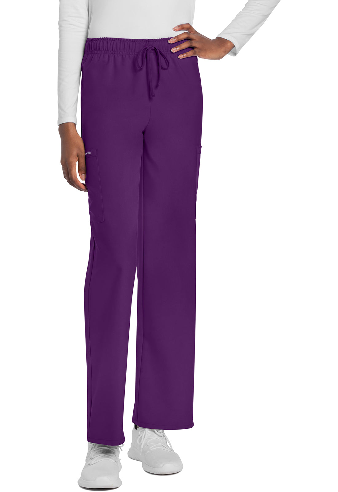 Cherokee WW Originals Ultra Unisex CK280A Unisex Mid Rise Drawstring Straight Pant