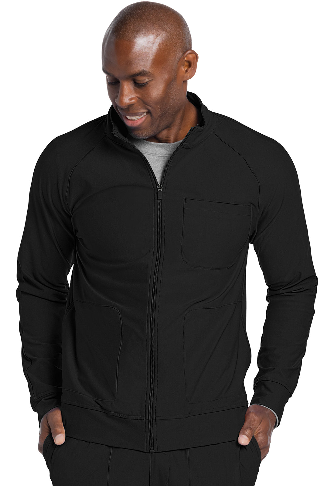 Cherokee Form Men's CK333 Men's Zip Front Jacket
