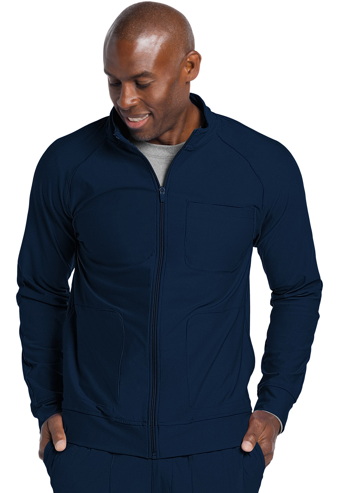 Cherokee Form Men's CK333 Men's Zip Front Jacket