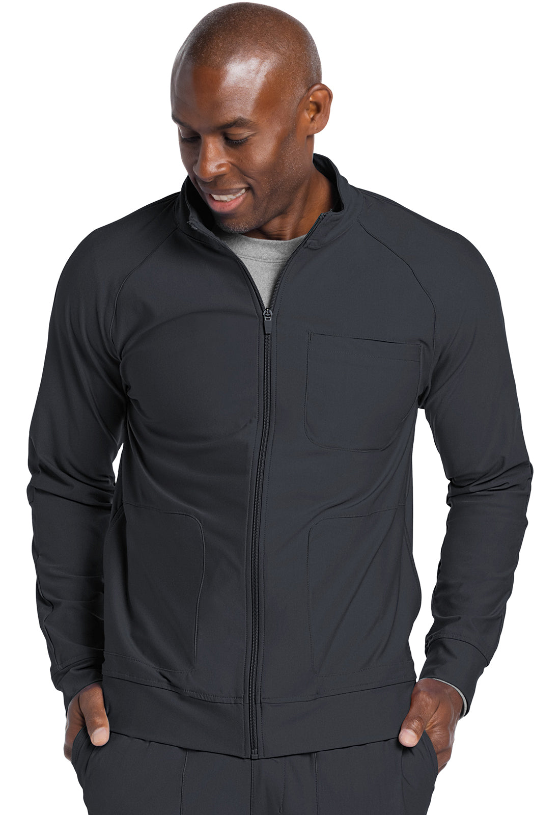 Cherokee Form Men's CK333 Men's Zip Front Jacket