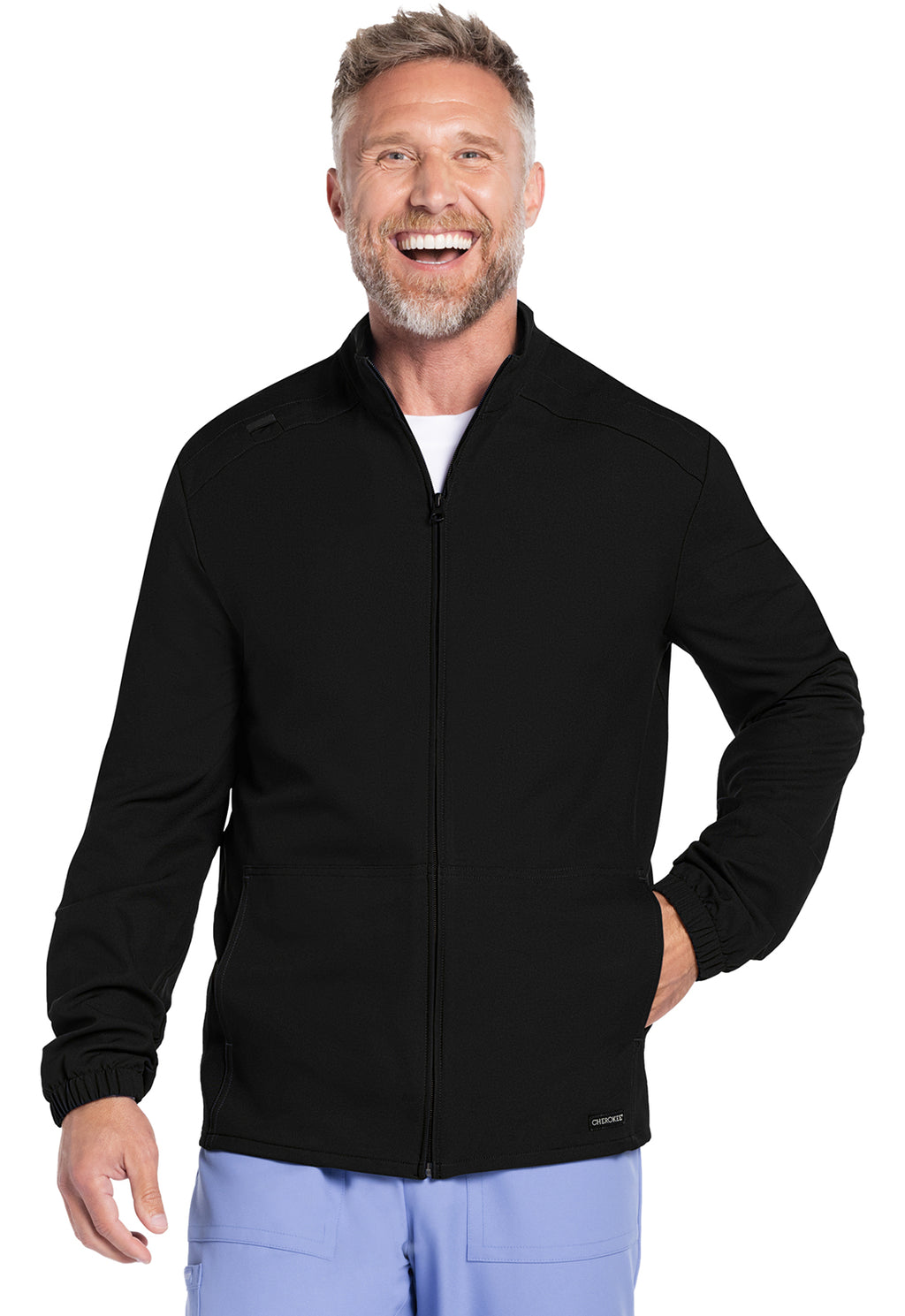 Cherokee WW Originals Ultra Men's CK359A Men's Zip Front Jacket