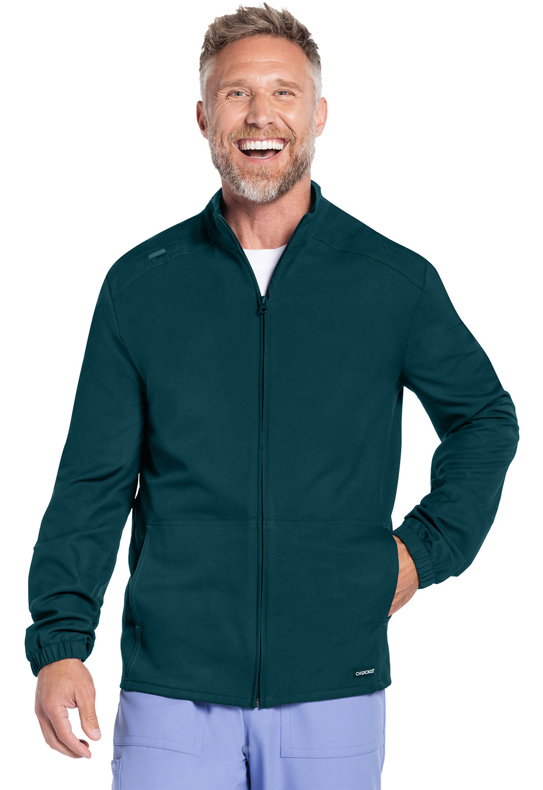 Cherokee WW Originals Ultra Men's CK359A Men's Zip Front Jacket