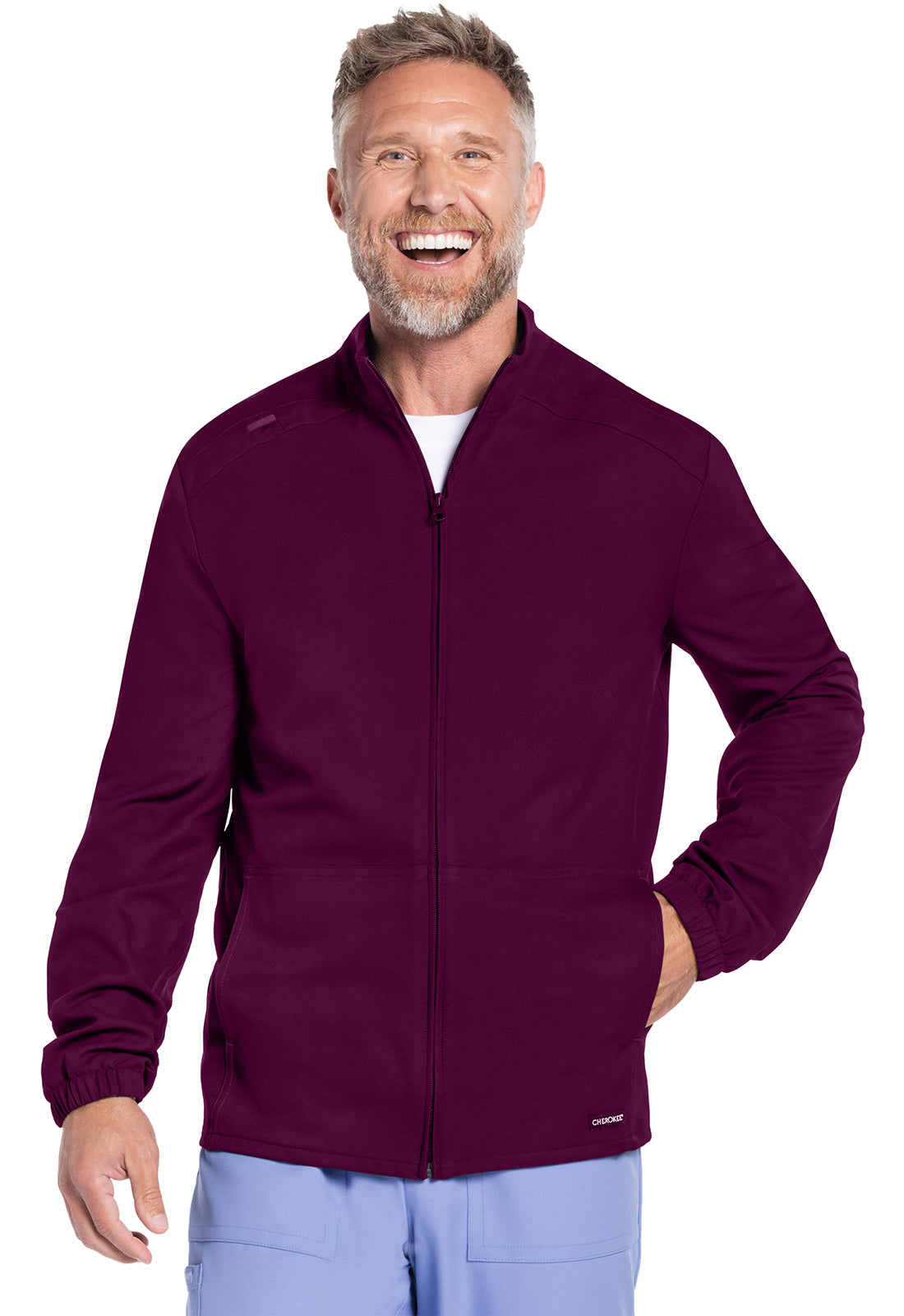 Cherokee WW Originals Ultra Men's CK359A Men's Zip Front Jacket