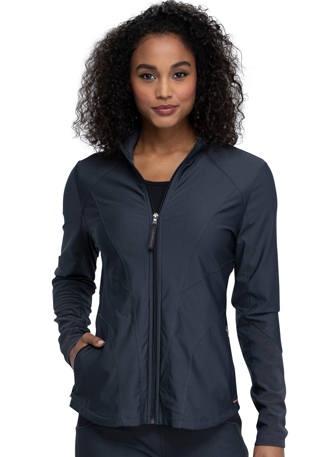 Cherokee Form Women's CK390 Zip Front Jacket