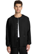 Cherokee WW Originals Ultra Unisex CK393A Unisex Snap Front Warm Up Jacket