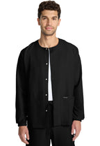 Cherokee WW Originals Ultra Unisex CK393A Unisex Snap Front Warm Up Jacket